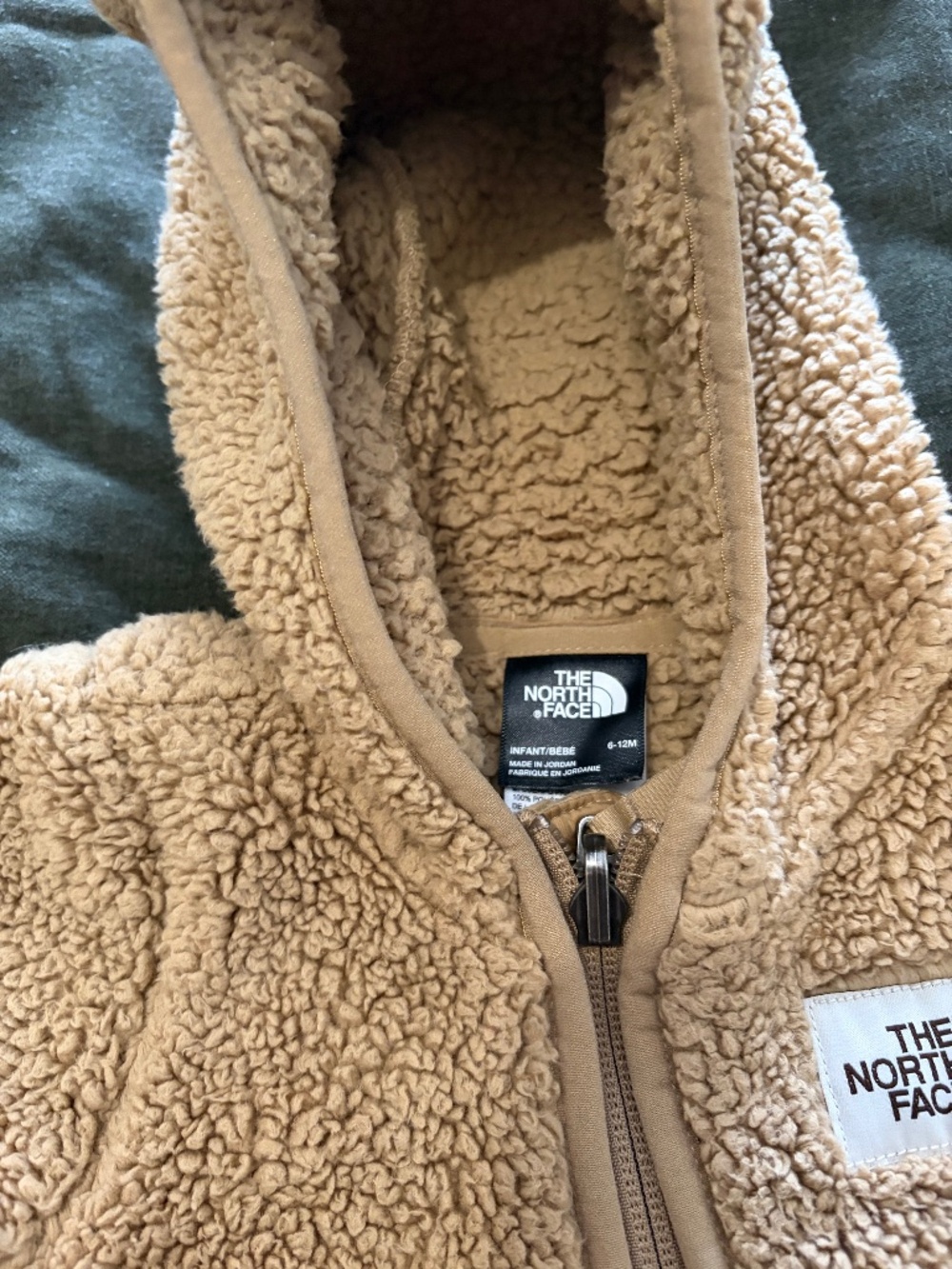 North Face Baby Campshire One Piece Fleece Bunting - Picture 3 of 6
